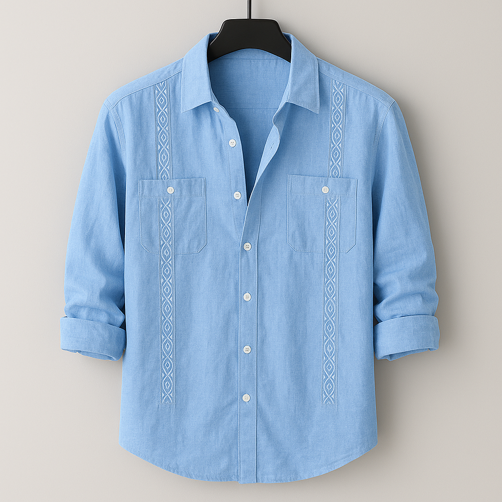 Capri Coast Linen Shirt