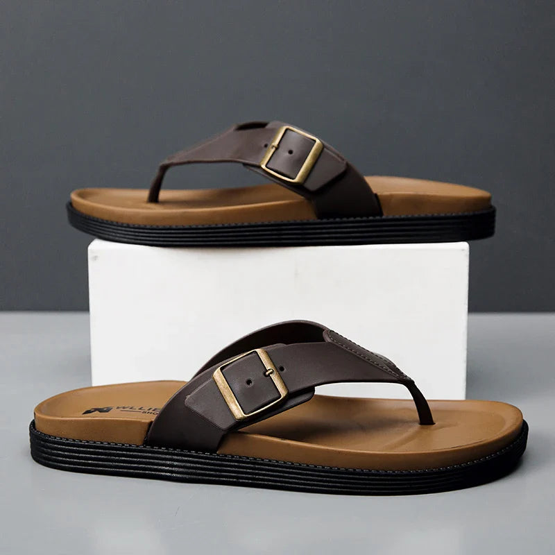 Veylor Leather Sandal