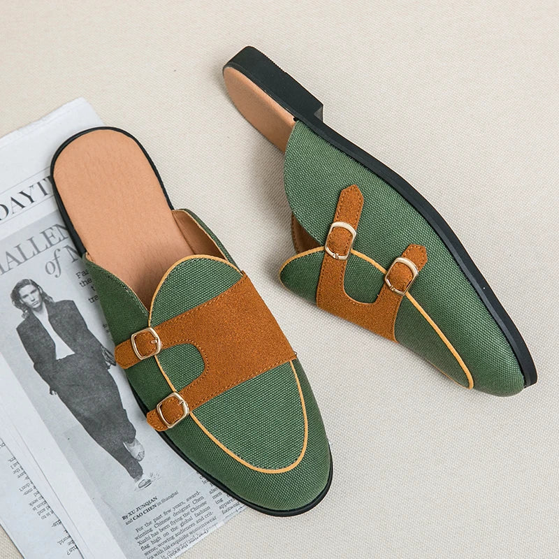 Ducari Genuine Leather Mules
