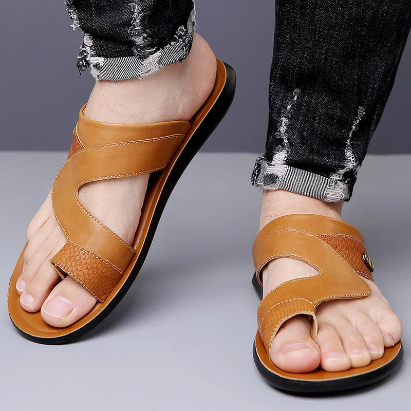 Tavren Leather Sandals