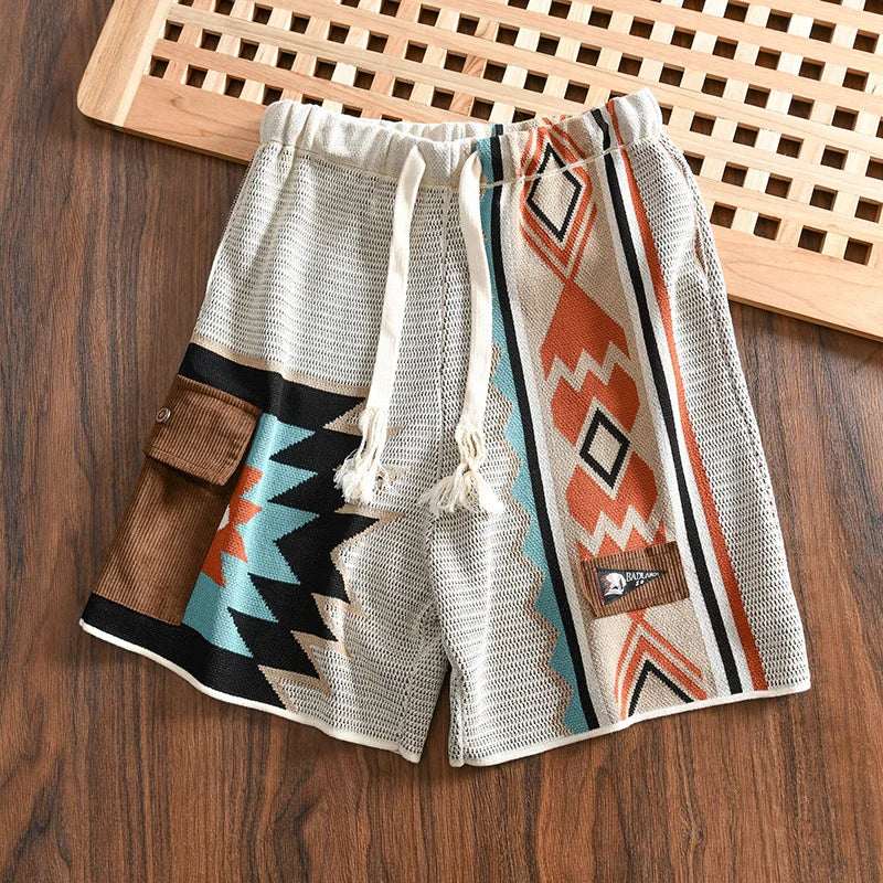 Navajo Vintage Knitted Shorts