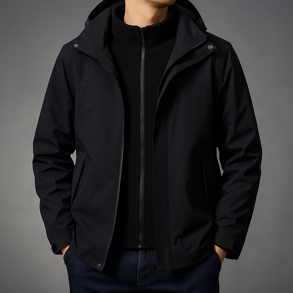 Rovaro Fleece Lined Jacket