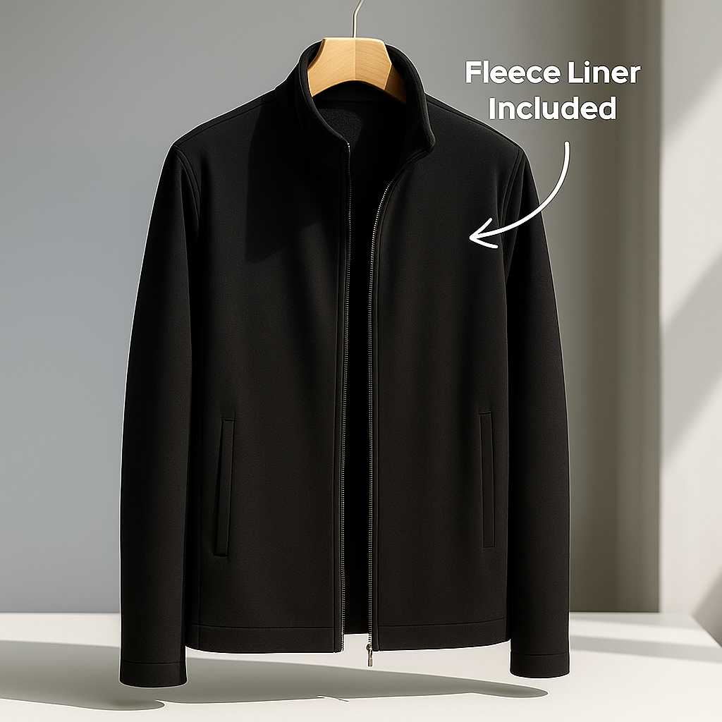 Rovaro Fleece Lined Jacket