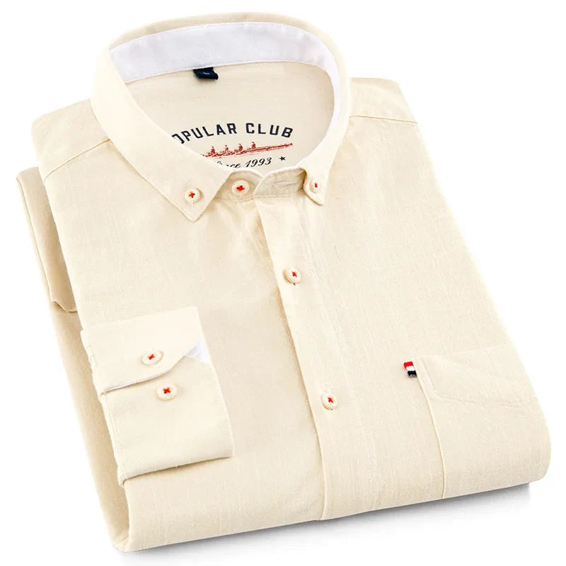 Montclair Linen Button-Down