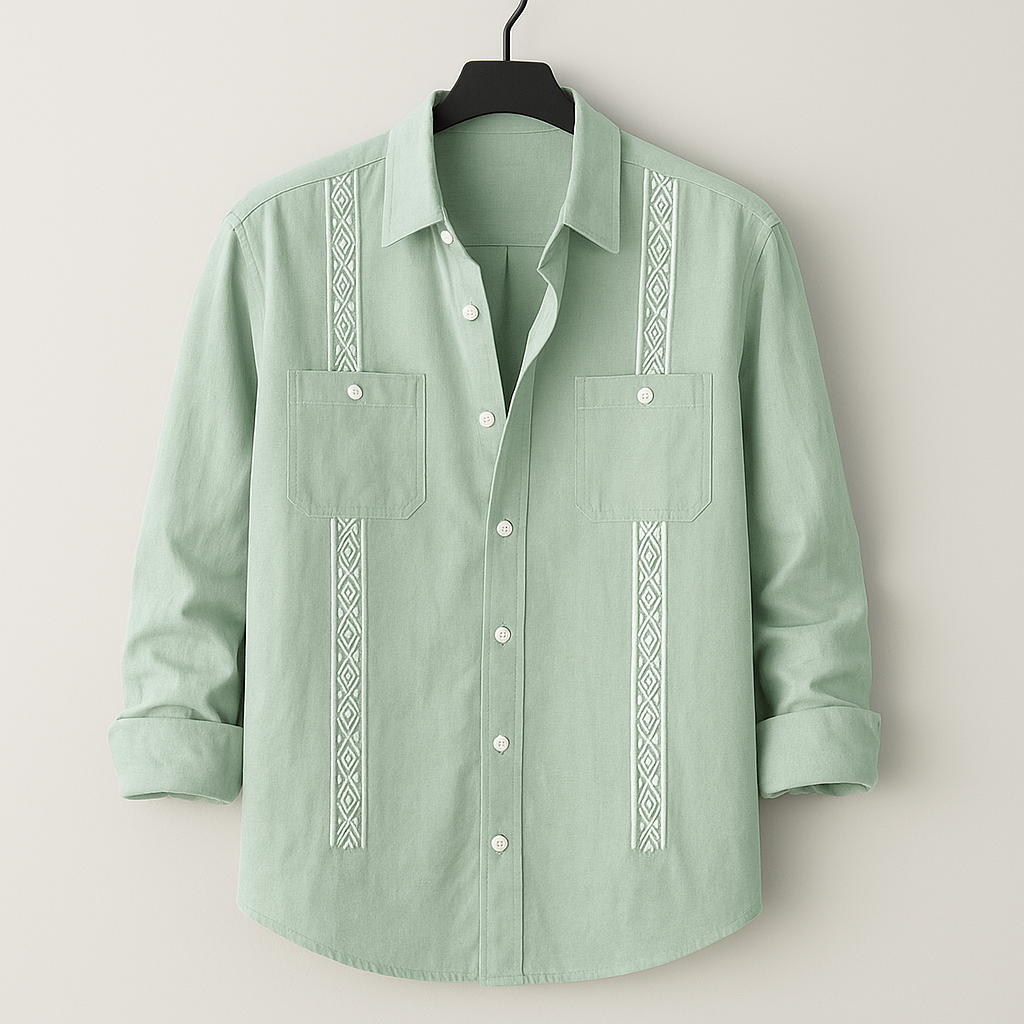 Capri Coast Linen Shirt