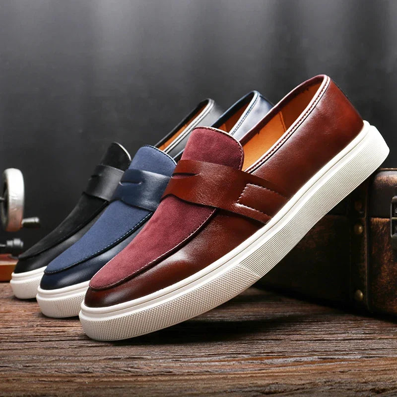 Belmont Leather Sneakers