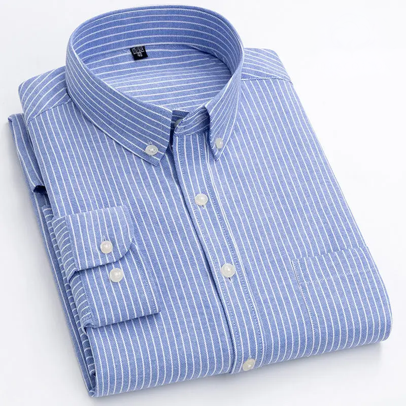 Langford Striped Button-Down
